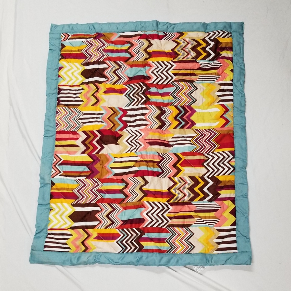 Missoni for target baby blanket